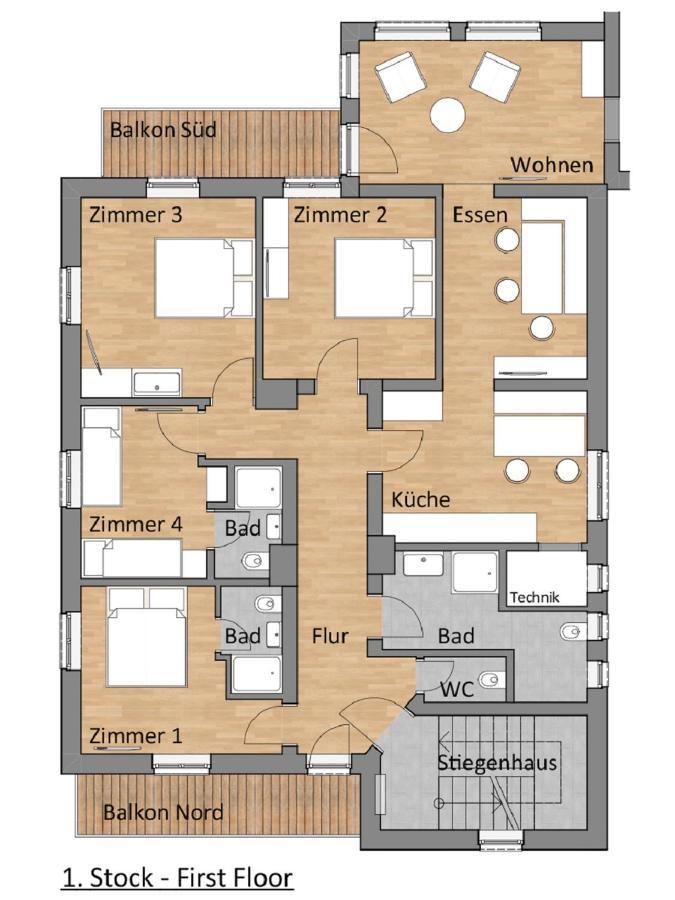 Haus Alton Apartment Fieberbrunn Luaran gambar